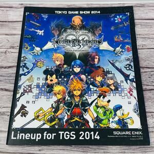 Tokyo Game Show Kingdom Hearts HD 2.5 Remix Square Enix Pamphlet Japan US Seller